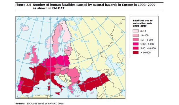 catastrofi naturali Europa Italia calamità naturali 3